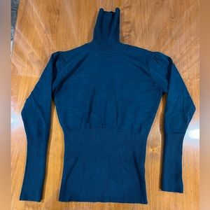 Teal Turtleneck